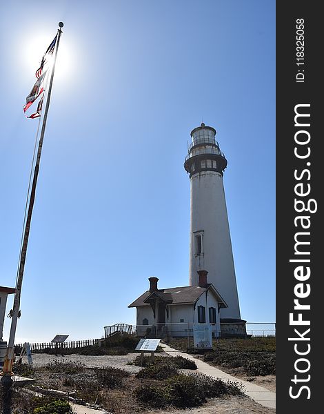 Lighthouse, Tower, Beacon, Sky