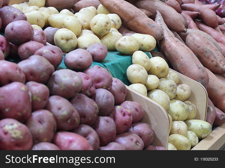 Root Vegetable, Produce, Vegetable, Potato