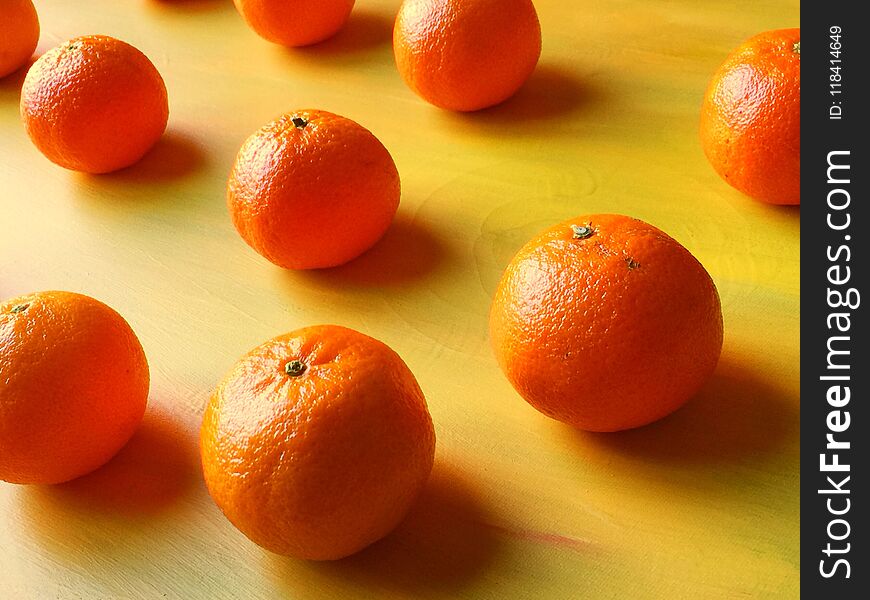 Oranges and mandarin