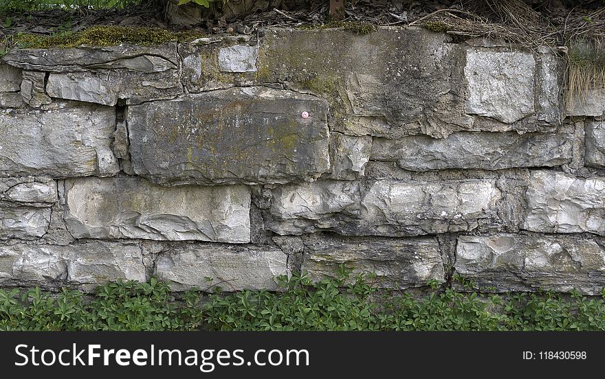 Wall, Stone Wall, Rock, Bedrock