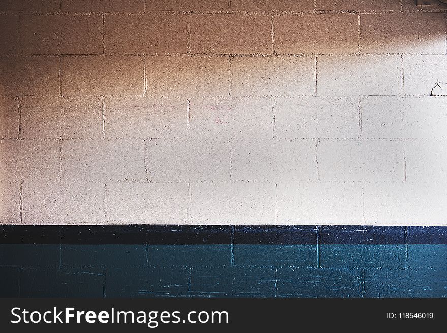 Beige Concrete Wall Brick