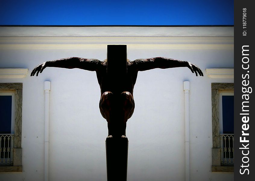 Religious Item, Crucifix, Cross, Sky