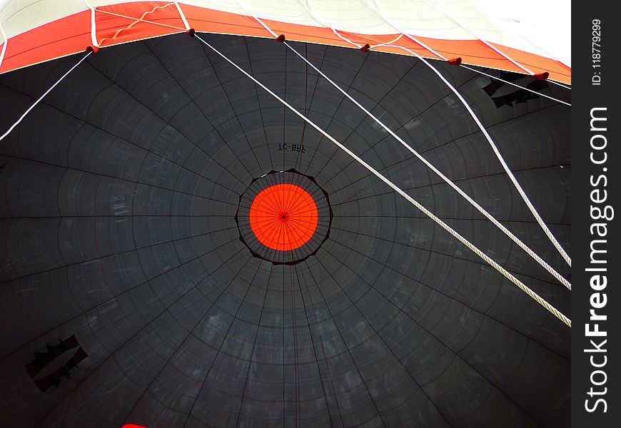 Red, Light, Structure, Hot Air Balloon