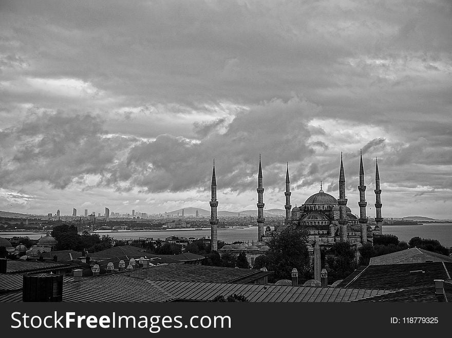 Sky, Cloud, Black And White, Monochrome Photography