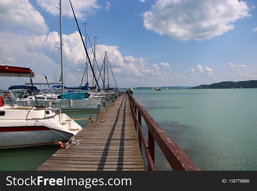 Marina, Water, Sea, Dock
