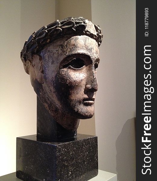 Sculpture, Ancient History, Museum, Head