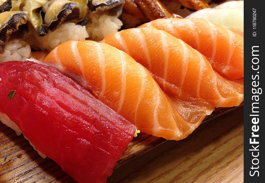 Cuisine, Smoked Salmon, Sushi, Sashimi