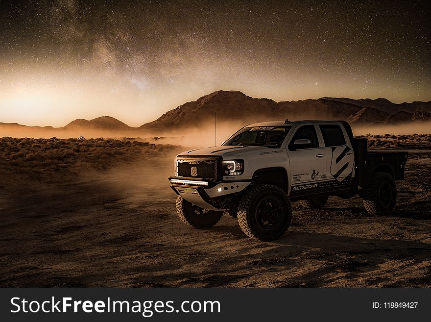 4x4, Desert, Dust