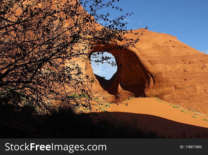 Sky, Rock, Wilderness, Badlands