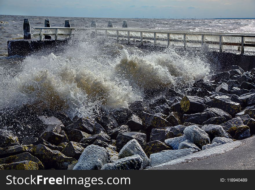 Water, Sea, Body Of Water, Wave