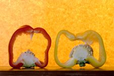 Pepper Slices Royalty Free Stock Image Pepper Slices Royalty Free Stock Image