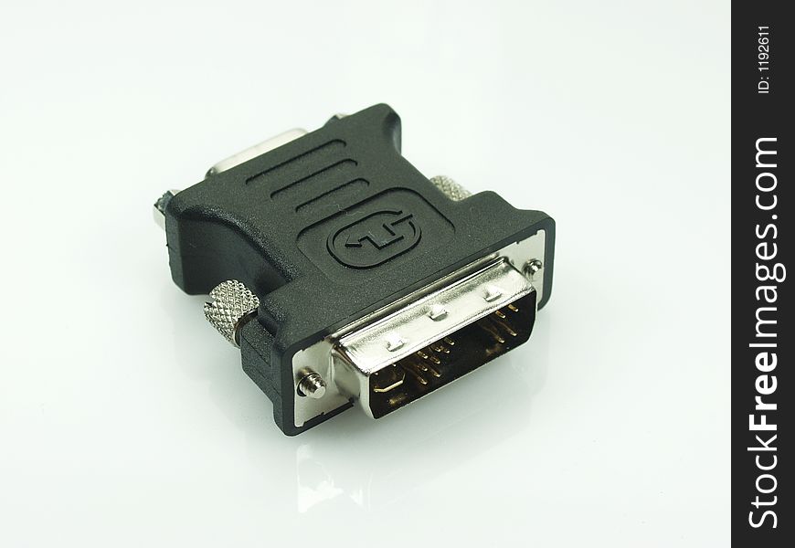 Computer cable connector. Computer cable connector
