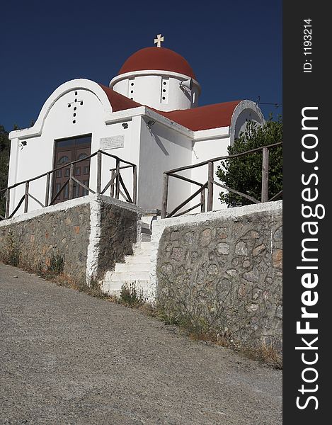 Traditional greek church