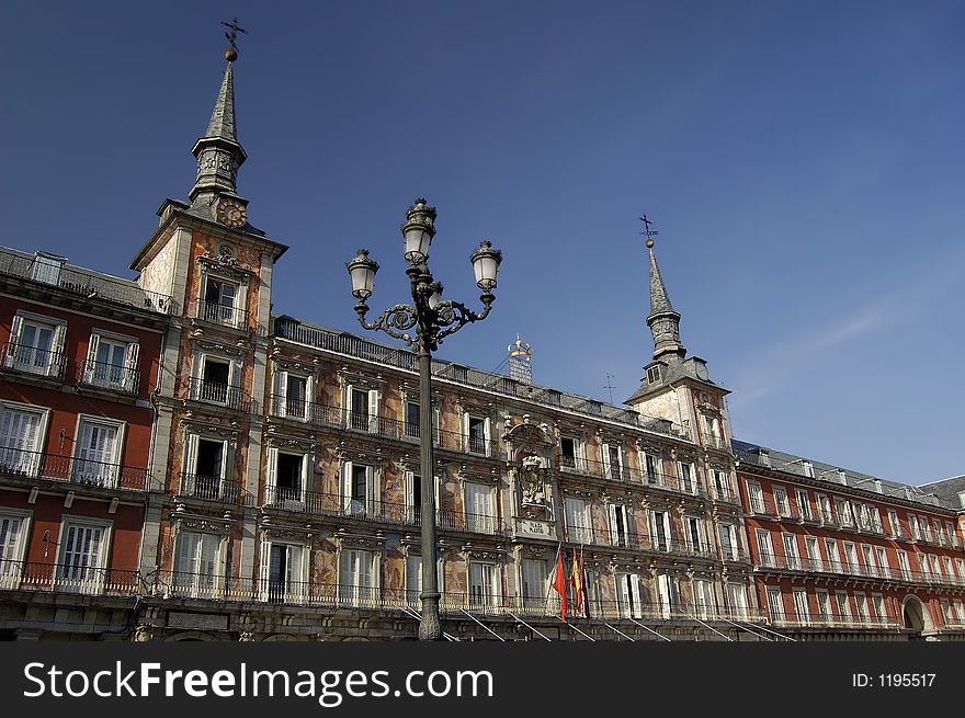 Major Square in Madrid. Major Square in Madrid