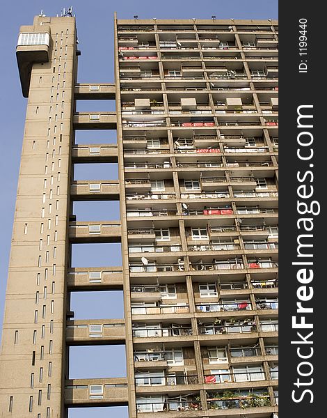 The Famous Trelick Tower in west London.