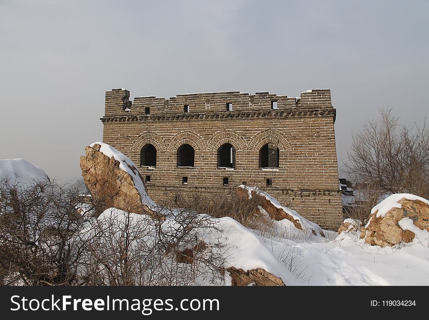 Snow, Winter, History, Fortification