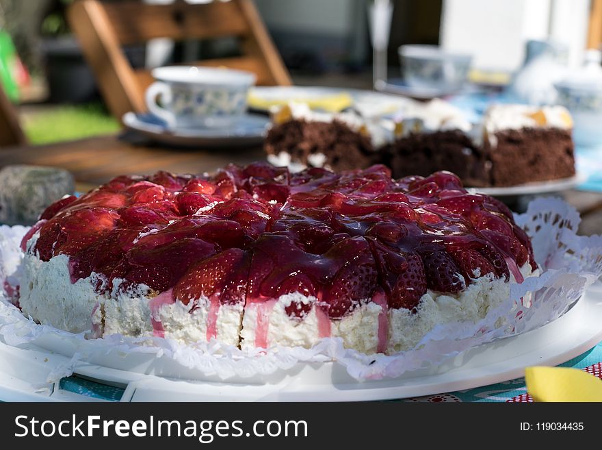 Dessert, Food, Torte, Pavlova