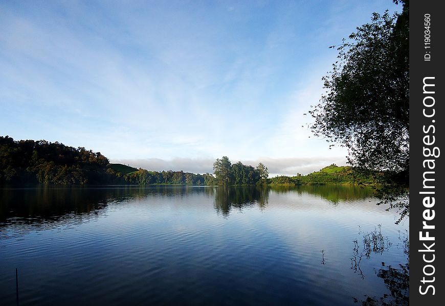 Reflection, Sky, Water, Nature