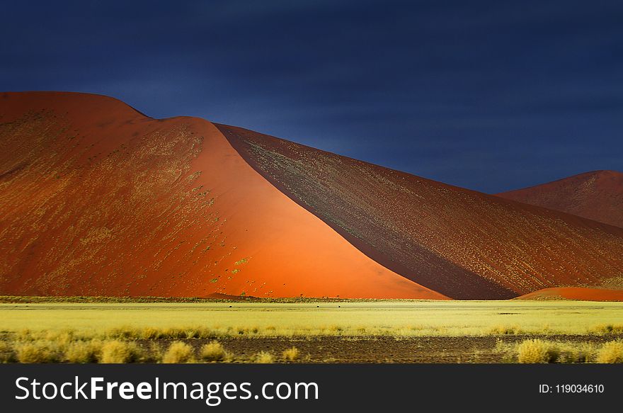 Ecosystem, Sky, Erg, Desert