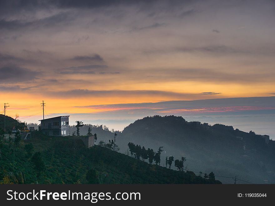 Sky, Dawn, Horizon, Sunrise