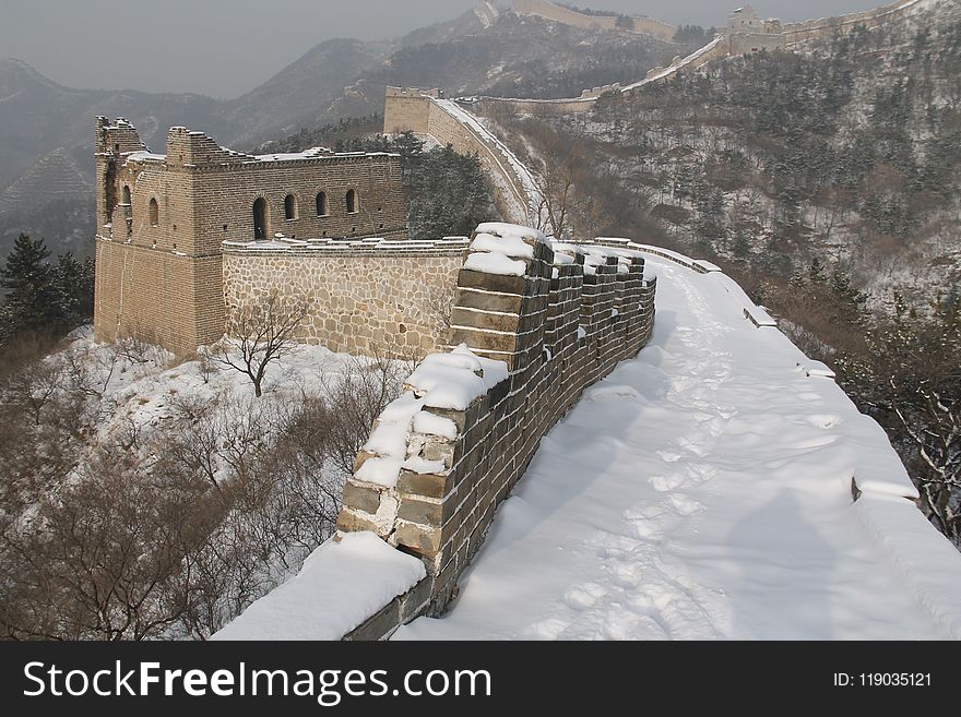 Snow, Winter, Historic Site, Freezing