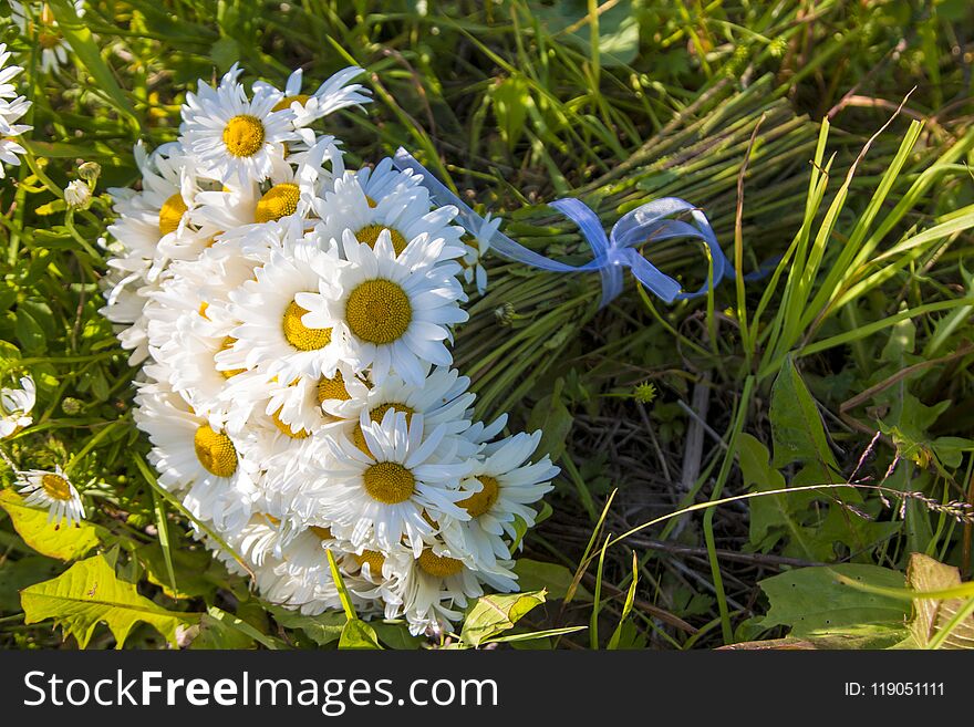 White Bridal Bouquet.