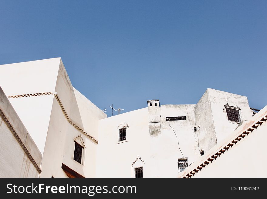 White Concrete Building