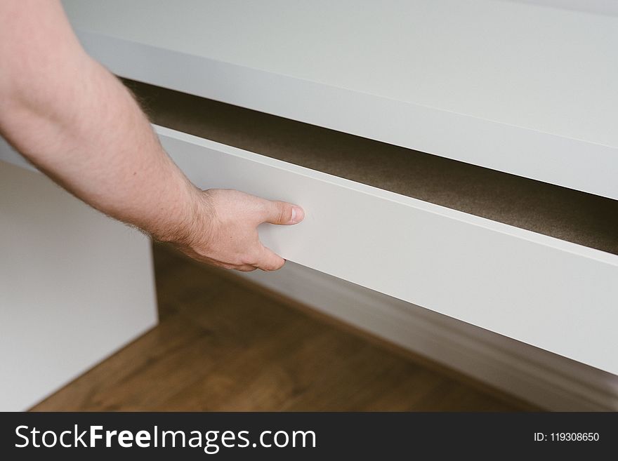 White Drawer