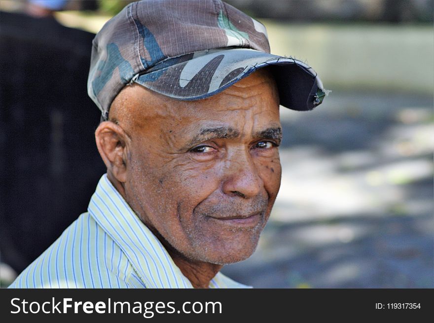 Senior Citizen, Man, Headgear, Human