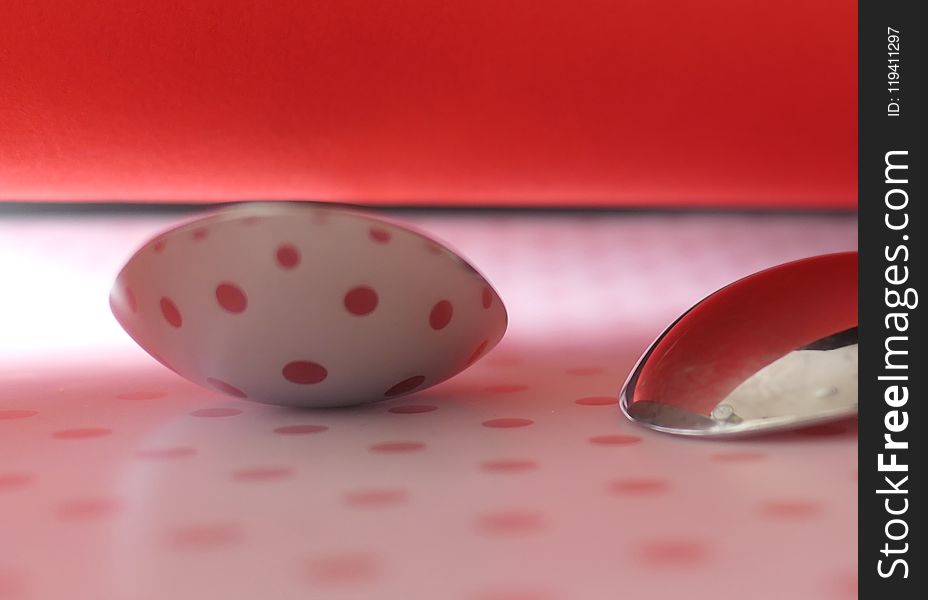 Red, Close Up, Macro Photography, Spoon