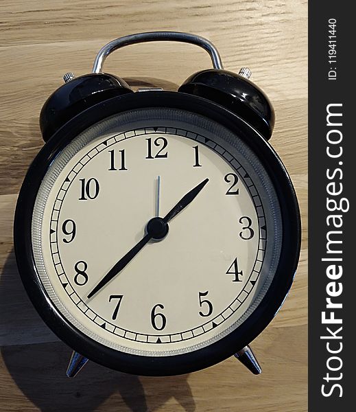 Clock, Alarm Clock, Home Accessories, Font