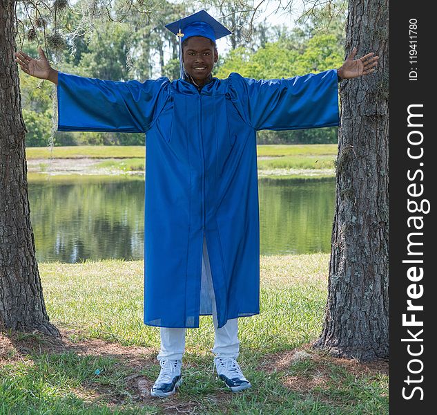 Clothing, Academic Dress, Outerwear, Grass