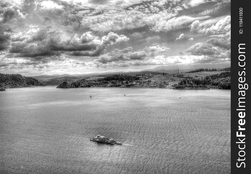 Sky, Black And White, Cloud, Monochrome Photography