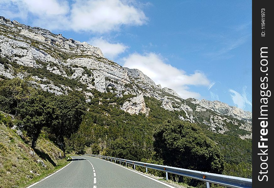 Road, Mountainous Landforms, Mountain Pass, Mountain