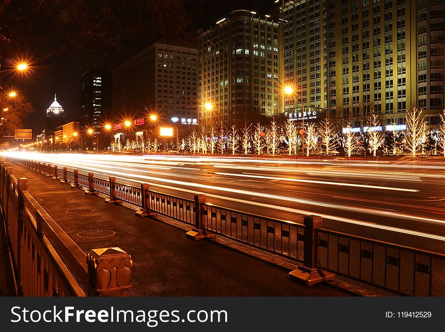 Night, Metropolitan Area, City, Urban Area