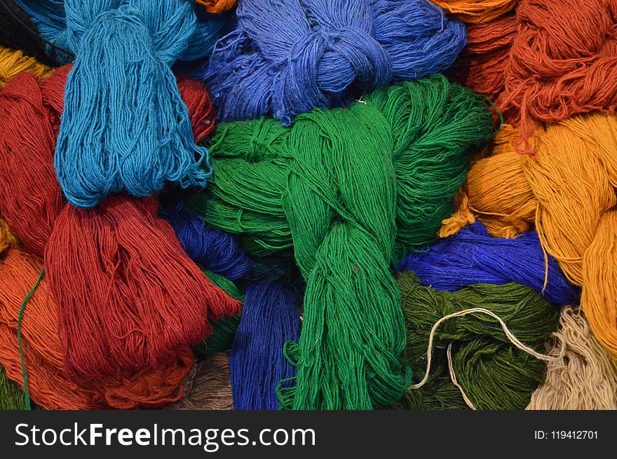 Thread, Textile, Woolen, Wool