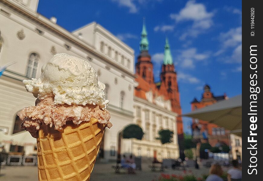 Ice cream on the city. Ice cream on the city