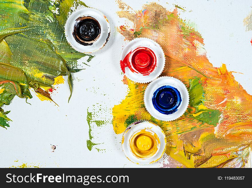 Colourfull Oil Paints