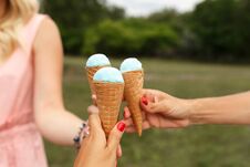 Girl Hold Icecream Cone In Hand Royalty Free Stock Photo Girl Hold Icecream Cone In Hand Royalty Free Stock Photo