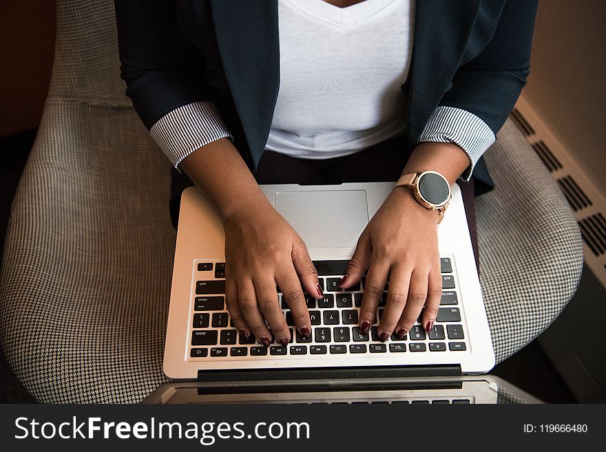 Person Using Macbook