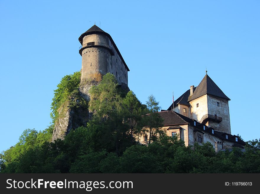 Castle, Medieval Architecture, Château, Building