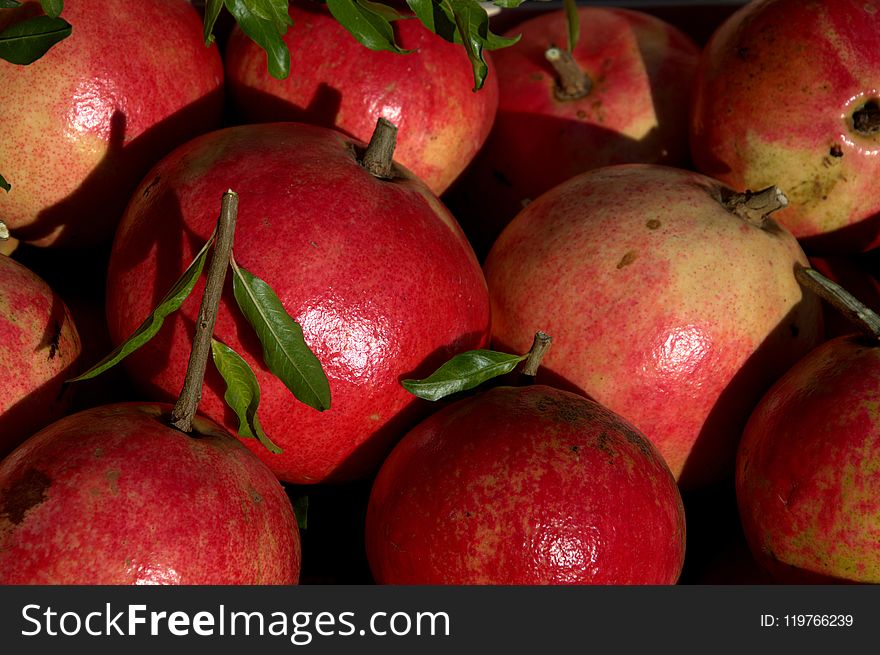 Natural Foods, Fruit, Pomegranate, Produce