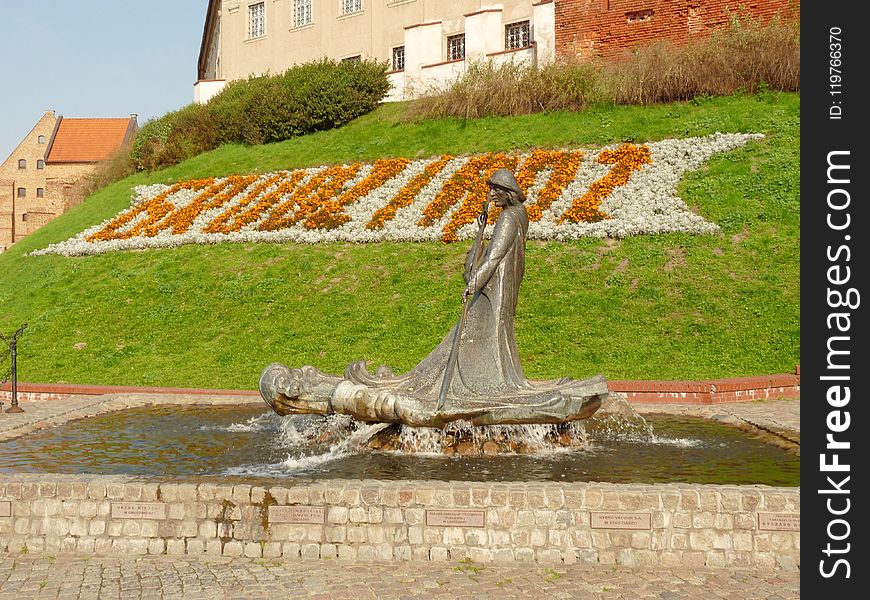 Wall, Fountain, Monument, Historic Site