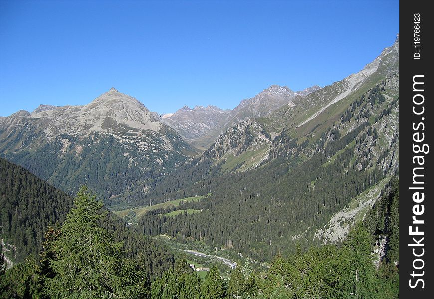 Mountainous Landforms, Mountain, Mountain Range, Wilderness