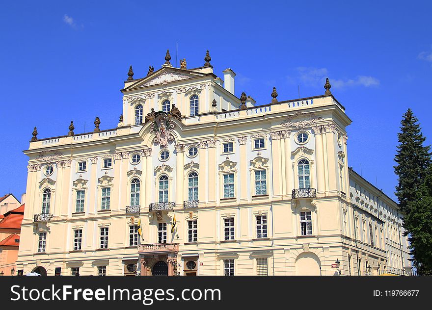 Classical Architecture, ChÃ¢teau, Building, Landmark