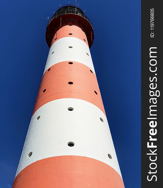 Tower, Lighthouse, Sky, Angle