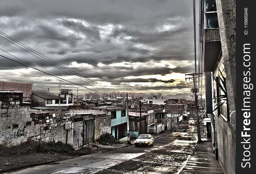 Sky, Cloud, Urban Area, Town