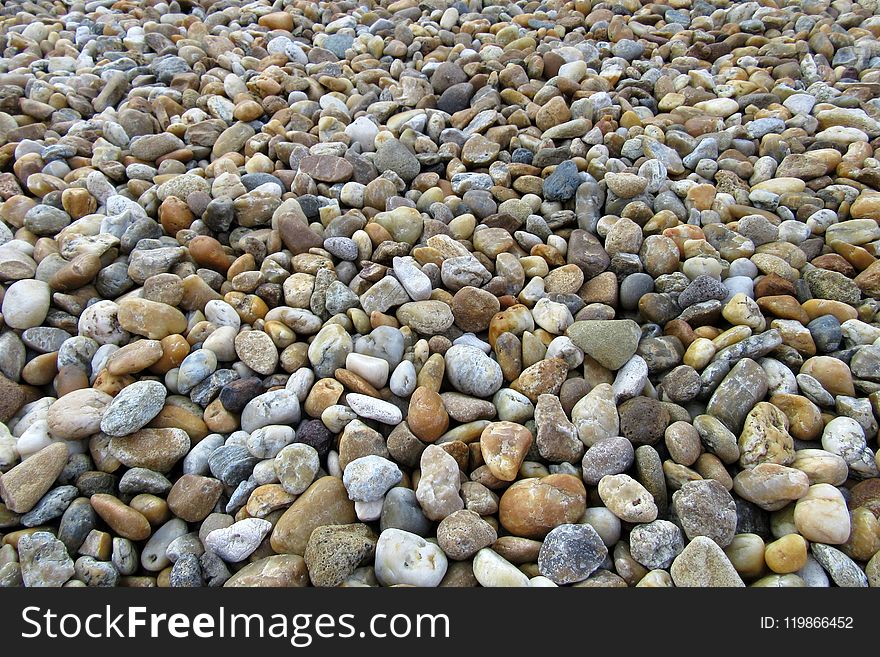 Pebble, Rock, Gravel, Material