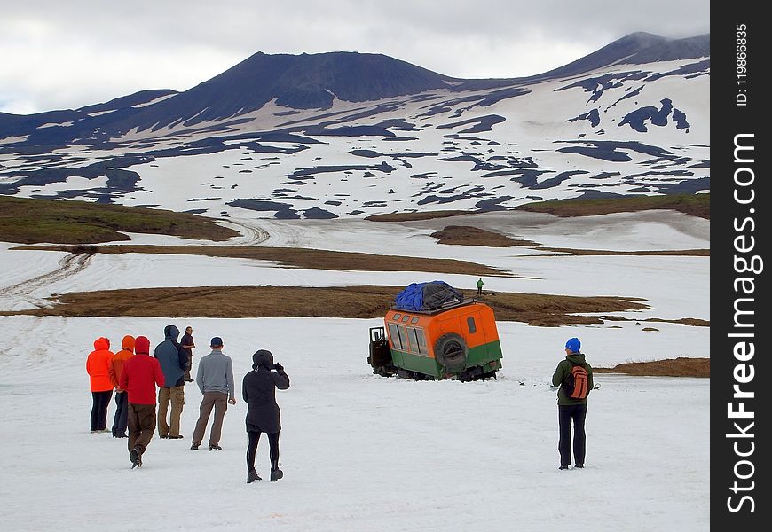 Snow, Mountainous Landforms, Winter, Geological Phenomenon