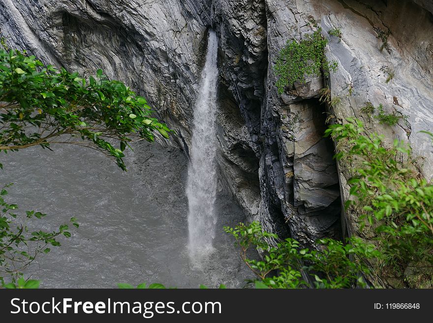 Waterfall, Water, Body Of Water, Nature Reserve